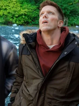 This Time Each Year Victor Zinck Jr. Brown Hooded Jacket