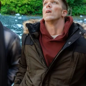 This Time Each Year Victor Zinck Jr. Brown Hooded Jacket