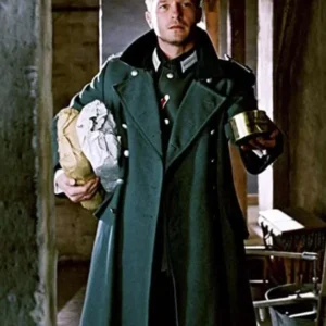 Thomas Kretschmann The Pianist Black Wool Coat