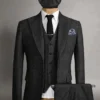 Thomas Shelby Peaky Blinders Tweed Grey Suit