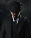 Thomas Shelby Peaky Blinders Tweed Grey Suit Heads Down