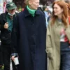 Tilda Swinton The Room Next Door Black Cotton Coat For Sale