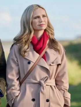 Tis The Season To Be Irish Fiona Gubelmann White Trench Coat