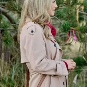 Tis The Season To Be Irish Fiona Gubelmann White Trench Coat For Sale