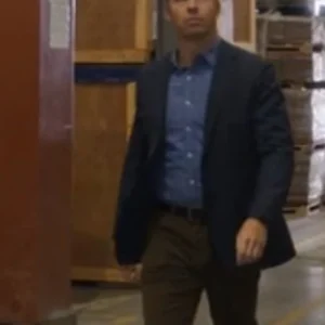 Todd Lasance NCIS Sydney Black Blazer Walking