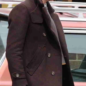 Tom Hiddleston Loki Brown Peacoat For Sale