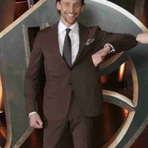 Tom Hiddleston Loki Brown Suit