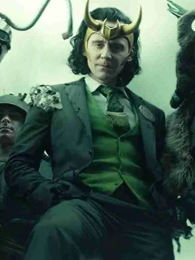 Tom Hiddleston Loki S01 Blue Blazer Coat For Sale
