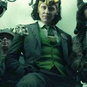 Tom Hiddleston Loki S01 Blue Blazer Coat For Sale