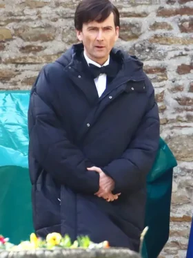 Tony Baddingham Rivals Black Hooded Jacket For Sale