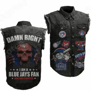 Toronto Blue Jays Denim Vest