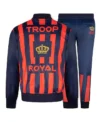Tracksuit Mercer Navy Red Back