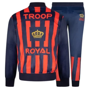 Tracksuit Mercer Navy Red Back