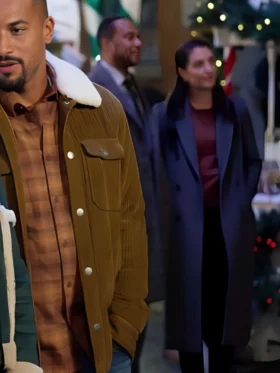 Trading Up Christmas Michael Xavier Corduroy Jacket