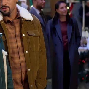 Trading Up Christmas Michael Xavier Corduroy Jacket