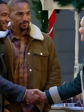 Trading Up Christmas Michael Xavier Corduroy Jacket For Sale