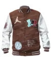 Travis Scott x Jordan Wool Varsity Jacket Main