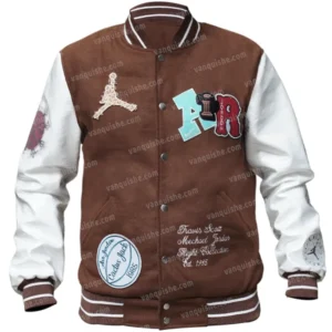 Travis Scott x Jordan Wool Varsity Jacket Main