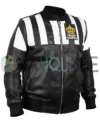 Troop Champion Black Leather Jacket right