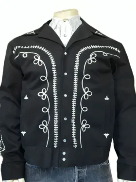 Tulsa King S02 Graham Greene Black Western Jacket For Sale