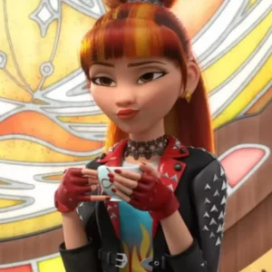 Valentina Furi Unicorn Academy Studded Jacket For Sale