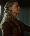 Vikings Valhalla Freydis Eriksdotter Brown Vest For Sale
