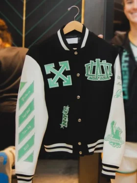 WNBA New York Liberty Varsity Jacket Front