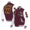 Washington Commanders Wool Varsity Jacket