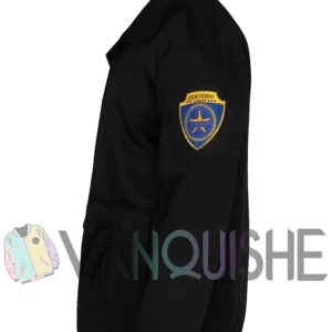 Wednesday S01 Sheriff Black Jacket left