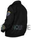 Wednesday S01 Sheriff Black Jacket left back