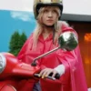 Wheres Wanda 2024 Lea Drinda Pink Cape Coat