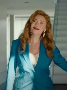 Wheres Wanda Katarina Vinson Blue Blazer