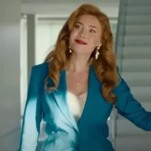 Wheres Wanda Katarina Vinson Blue Blazer