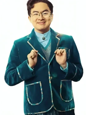 Wicked 2024 Bowen Yang Blue Blazer