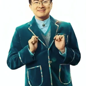Wicked 2024 Bowen Yang Blue Blazer