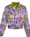 Wicked City S03 Chanel Mack Purple Embroidered Jacket For Sale