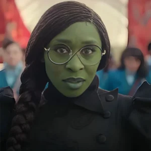 Wicked Cynthia Erivo Black Coat