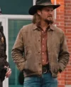 Yellowstone S05 Kayce Dutton Suede Leather Jacket