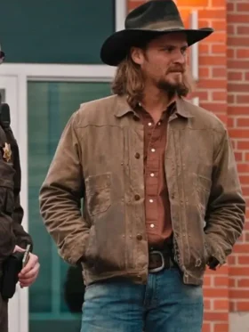 Yellowstone S05 Kayce Dutton Suede Leather Jacket