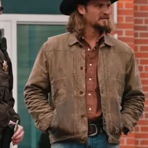 Yellowstone S05 Kayce Dutton Suede Leather Jacket