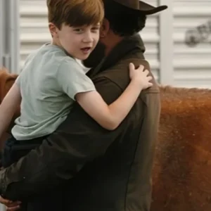 Yellowstone S05 Part 2 Cole Hauser Denim Jacket Back