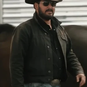 Yellowstone S05 Part 2 Cole Hauser Denim Jacket Front
