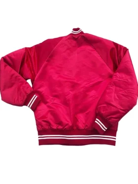 1980s Philadelphia Phillies Varsity Satin Jacket Back