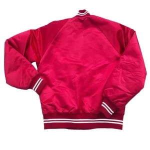 1980s Philadelphia Phillies Varsity Satin Jacket Back