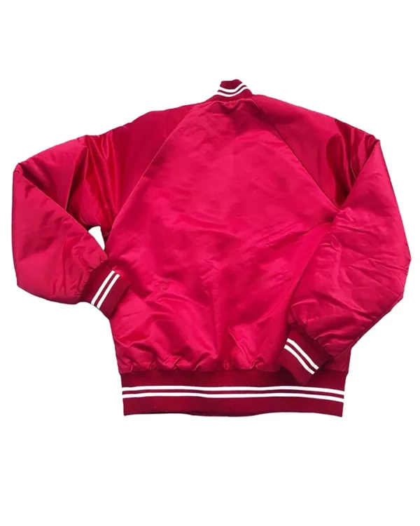 1980s Philadelphia Phillies Varsity Satin Jacket Back
