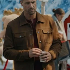 A Novel Noel Brendan Penny Brown Suede Jacket