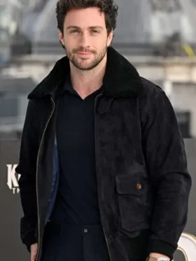 Aaron Taylor Johnson Kraven the Hunter Leather Jacket