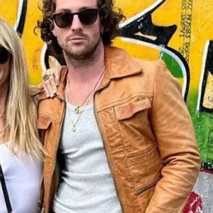 Aaron Taylor Johnson Leather Jacket