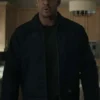 Alan Ritchson Reacher S02 Black Leather Jacket For Men