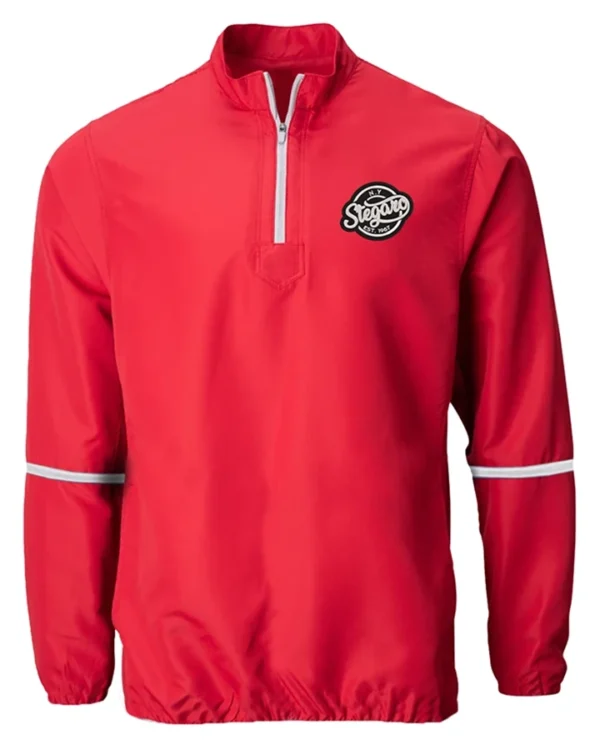 Albrecht Stegaro Red PullOver Jacket